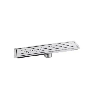 Caniveau De Douche Alfa 10X30Cm Inox