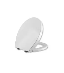 Abattant Duroplast Forme En D Blanc