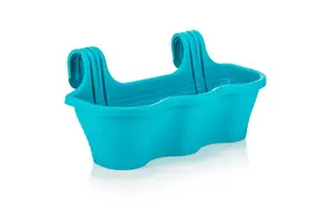 Balconnière 10L En Plastique Turquoise