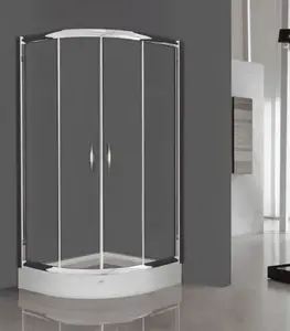Cabine De Douche Ovale 5Mm Dapne 90 X 90 X 190 Cm