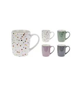 Mug 340Ml 4Ass Clr
