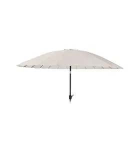 Parasol De Jardin Shanghai Inclinable 325 Cm Blanc