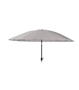 Parasol De Jardin Shanghai Inclinable 325 Cm Gris