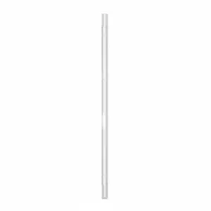 RAIL DOUBLE EN ALUMINIUM BLANC 200 CM