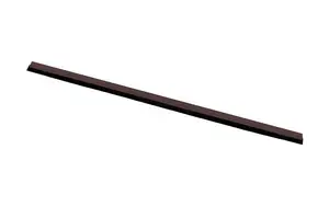 Bas de porte en PVC rigide 1 M bois marron