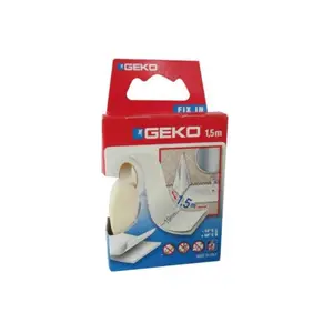 Adhesif blanc double face mousse interieur