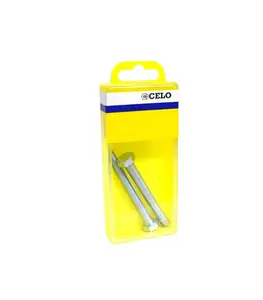 Blister Vismetrique Tete Hex M4X20 Mm Zingue