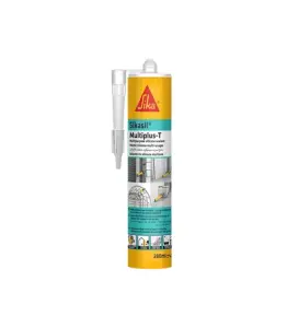 Sikasil multiplus- T universal silicone 280 ml blanc