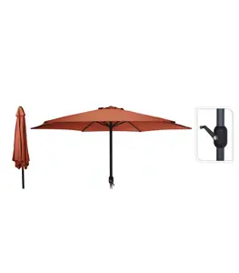 Parasol De Jardin 300 Cm Terre Cuit