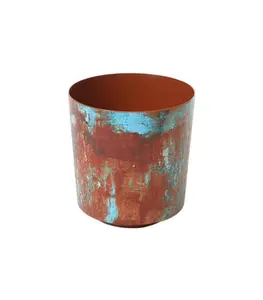 Pot De Fleur Solo Iml 300 Mm Rouille 1