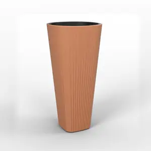 Pot De Fleur Muza 390 Haut Terre Cuite