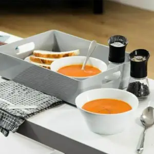 Panier De Rangement Rectangulaire Multiusage 5,01 Gris Froid