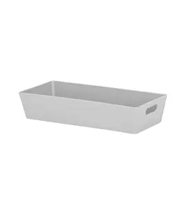 Panier De Rangement Rectangulaire Multiusage 2,01 Gris Froid