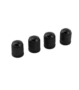 Capuchons de valve 4pcs noir