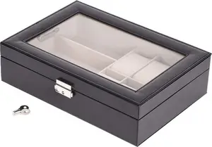 Boite À Montres Et À Lunettes Verrouillage