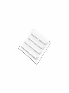 Grille De Ventilation 150X150 Mm Blanche