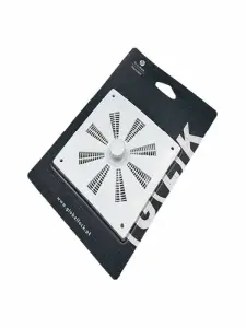Grille De Ventilation Avec Réglage 120X120 Mm Blanche