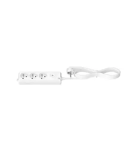 Multiprise pouss 3X2P+T 3 M blanc
