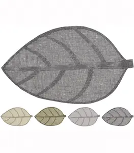 Set De Table Forme Feuille 50X33Cm