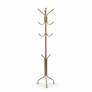 Porte Manteaux Arbre Dore Ferforge