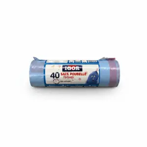 10 SACS POUBELLE BLEU 120L IGOR