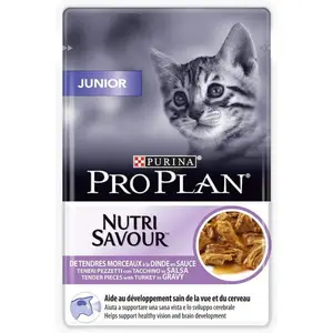 Pâtée pour chat junior NutriSavour à la dinde 85 g