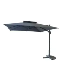 Parasol Roma 3X3M Gris