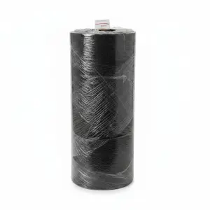 TAPIS SPAGHETTI NOIR L 1,2M 16MM / M²
