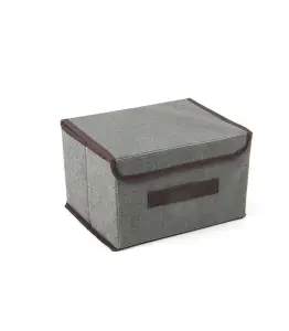Boîte de rangement en tissu pliable