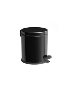 Poubelle À Pédale 5 L Couleur Noir