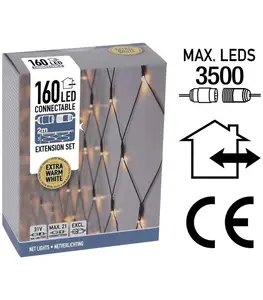 Guirlande lumineuse de noël connectable – 160 led