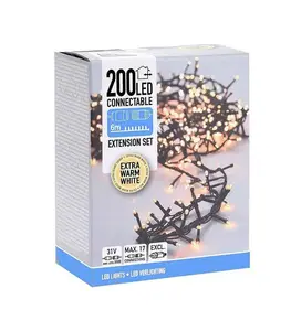 Guirlande lumineuse de noël connectable – 200 led