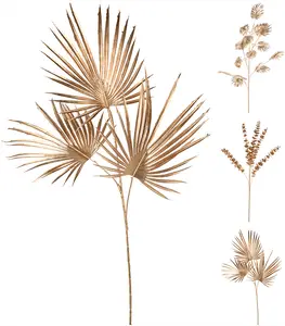 Branche décorative dorée 88cm 4 assortiments au choix