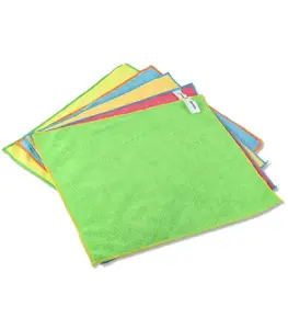 Lot de 5 chiffons microfibre 35×40 cm