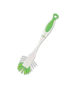 Brosse à vaisselle ronde de poignée douce