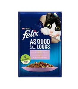 Pochon Chat Felix Poissons 85Gr