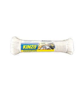 Corde 15m 3mm polyester/coton kinzo