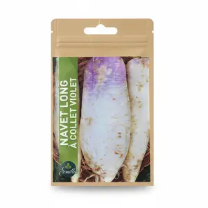 Sachet De Graines Navet Long Collet Violet
