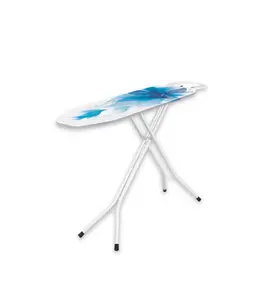 Table À Repasser 120X38X94Cm En Métal Blanc