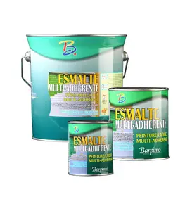 Peinture-Laque Multi-Adhérente Pour Méteaux Noire Brillante