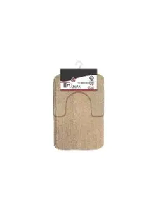 Tapis Salle De Bain 80 X 50Cm / 50 X 40Cm Pisa Beige
