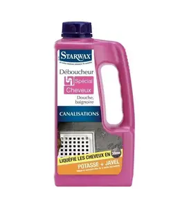 Déboucheur canalisation spécial cheveux 900ml starwax