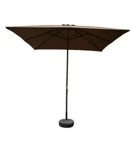 Parasol De Jardin 3X3M Structure Marron