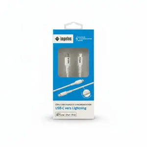 CÂBLE TYPE C – LIGHTNING TPE 1M