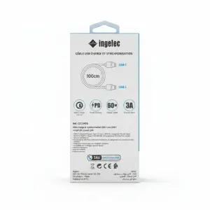 CÂBLE TYPE C – TYPE C TPE 1M