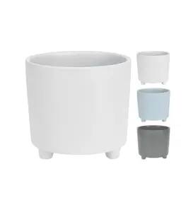 Vase En Porcelaine 14X14X13Cm – 3 Ass