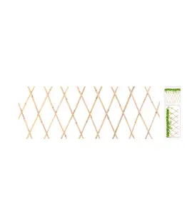 Grille De Jardin En Bambou Extensible 45X180Cm