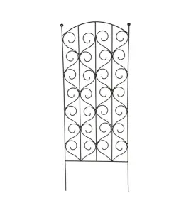 Porte Fleurs 79X30Cm Noire