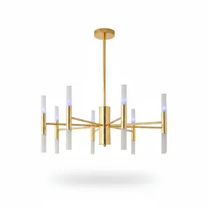 SUSPENSION D 600* H350 MM DOREE E27 220V CANDEL