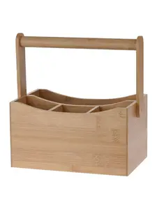 Porte couverts avec poignée bambou